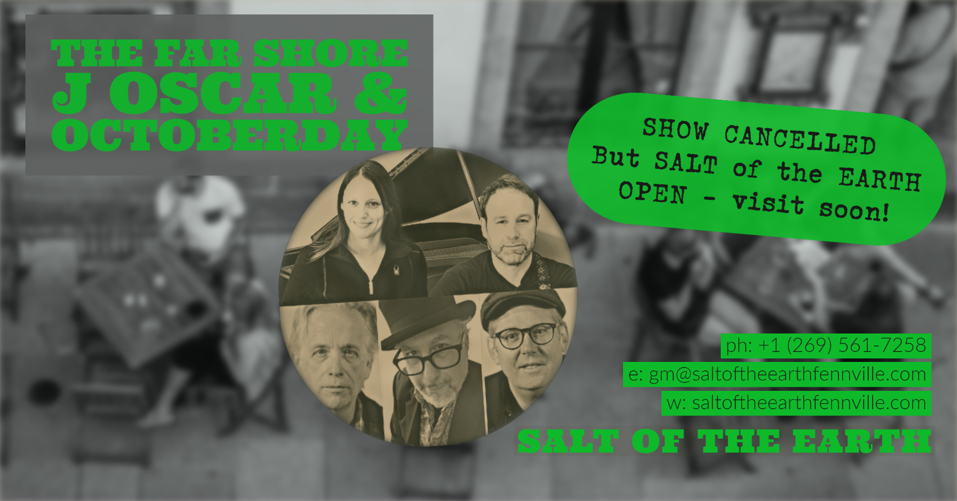 J Oscar & OctoberDay at Salt of the Earth September 27, 2020